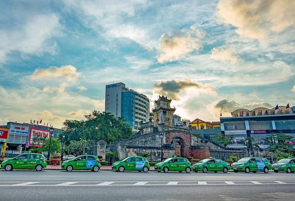 Mai Linh là một trong những hãng xe taxi có số lượng lớn tại Quảng Bình