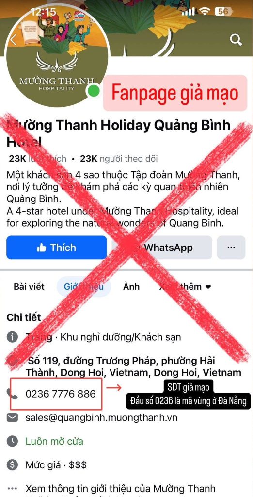 Nhiều fanpage giả có tích xanh